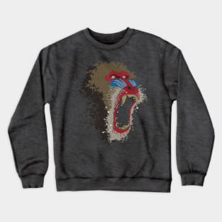 Mandrillus sphinx Crewneck Sweatshirt